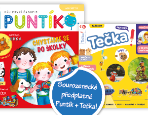 Sourozenecké předplatné Puntík + Tečka!